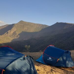 Mt. Suswa Summit Camping